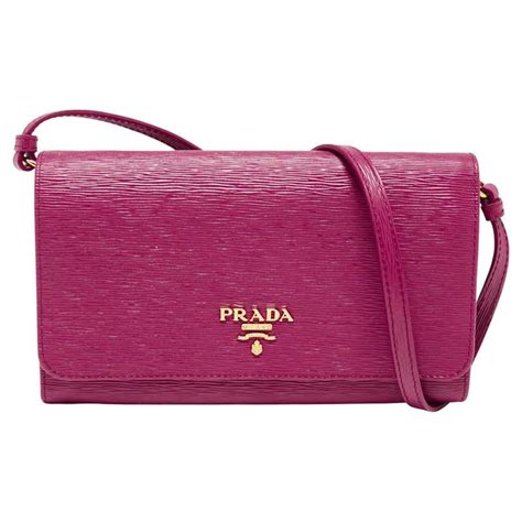 prada wallet black and pink|Prada pink saffiano wallet.